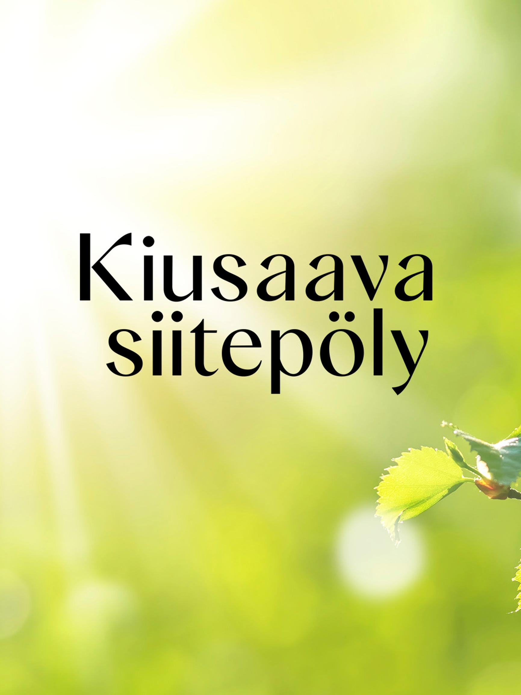 Siitepölyä on vaikea välttää, mutta onneksi allergiaoireita on mahdollista lievittää