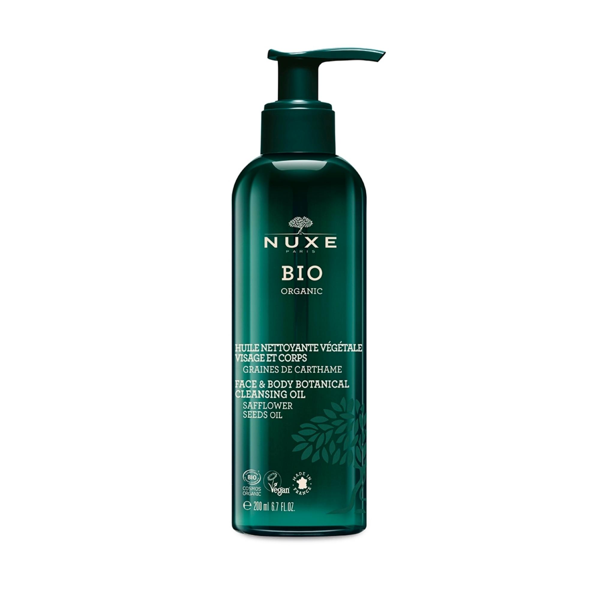 Nuxe Bio Organic Safflower Seeds Oil Face & Body Botanical Cleansing Oil 30 e.