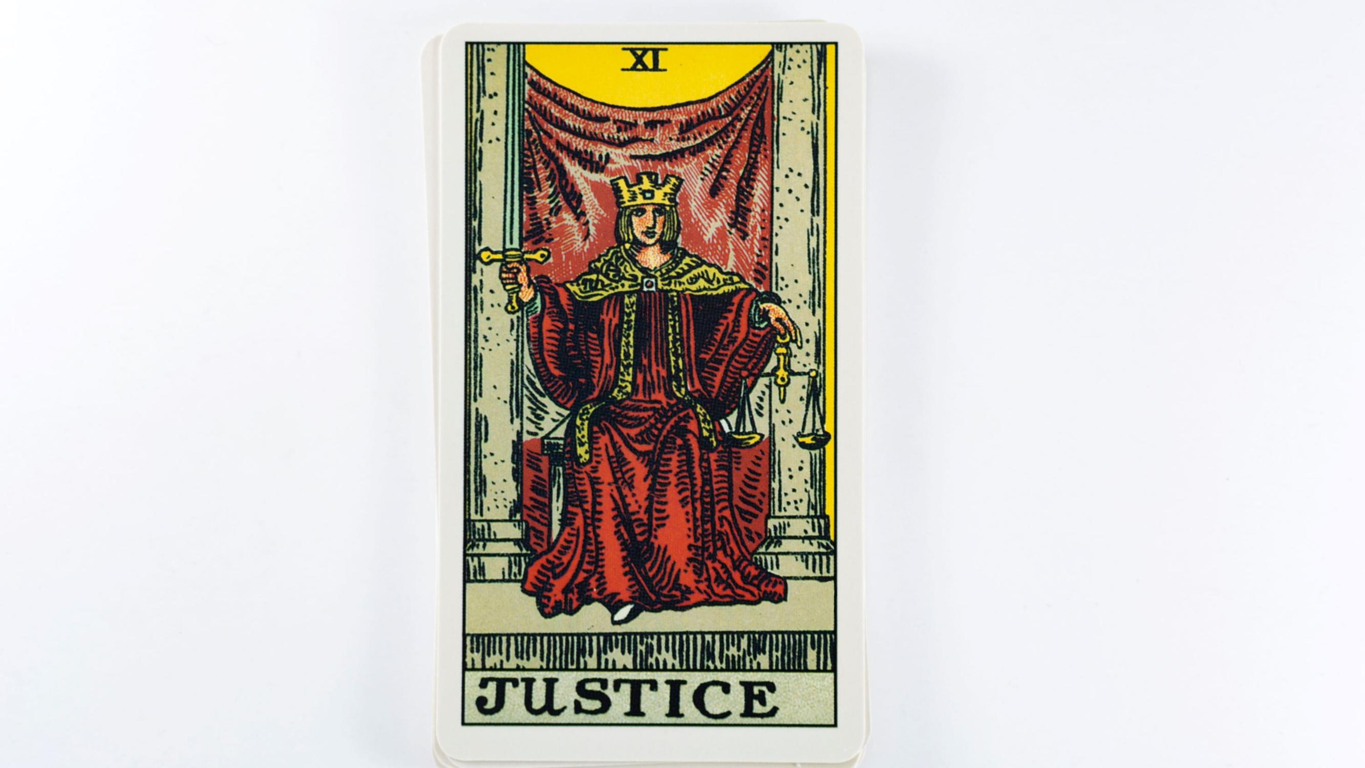 Oikeudenmukaisuus (Justice) – Tarot-kortin merkitys