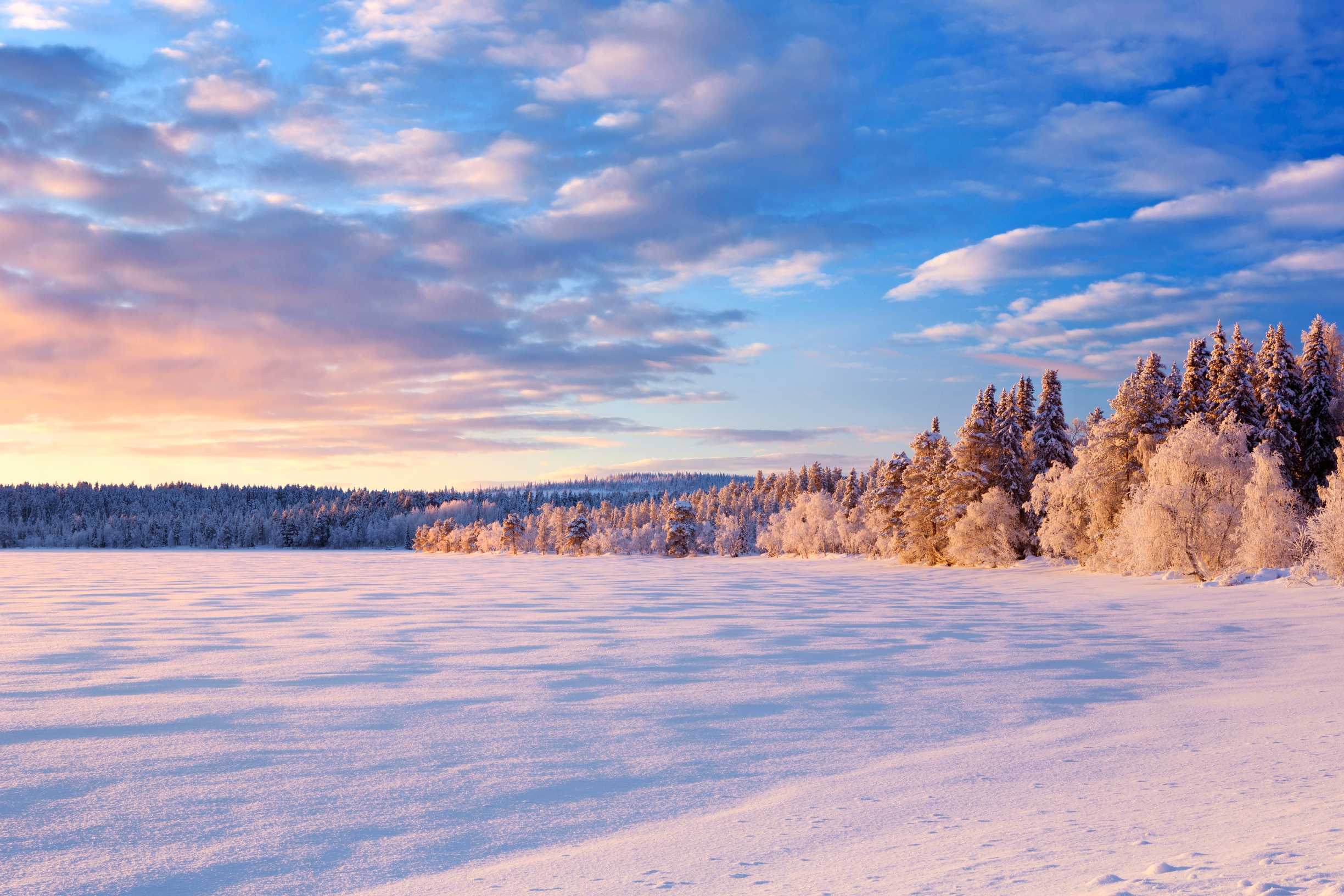 Suomalainen talvimaisema