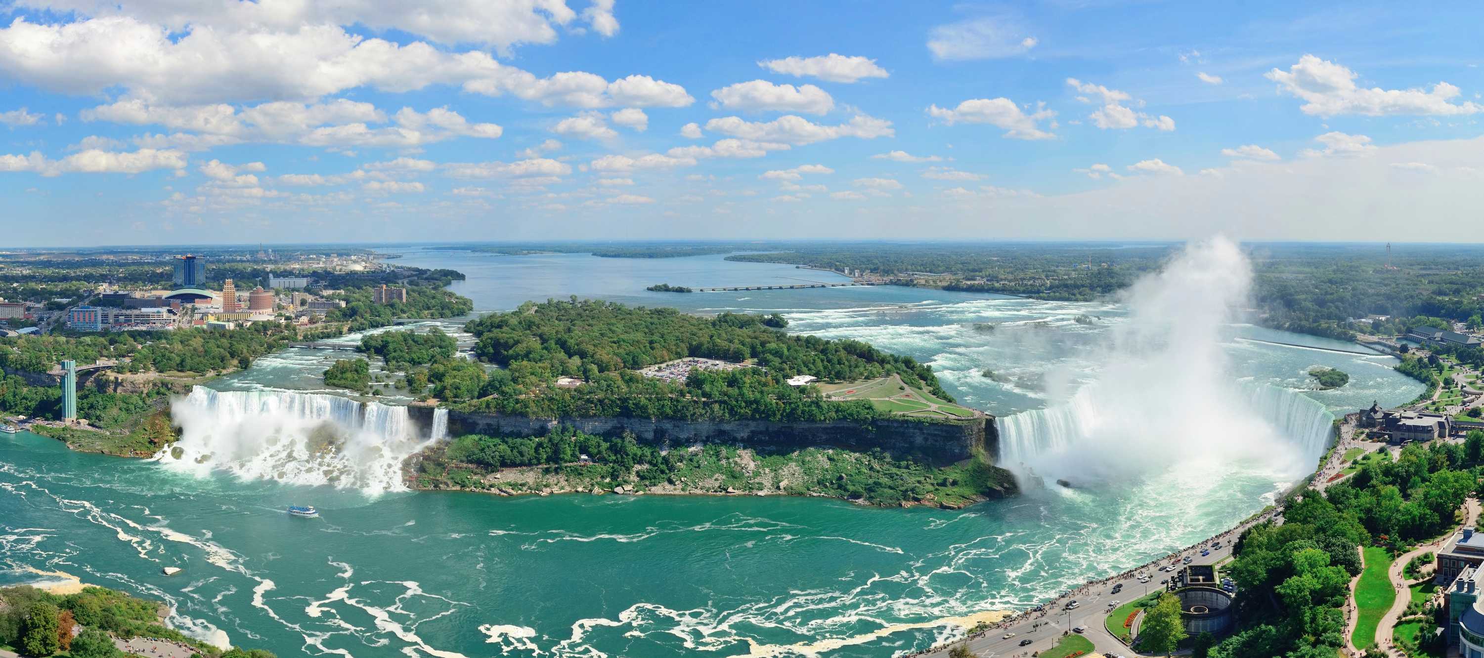Niagaran putoukset ilmakuvassa
