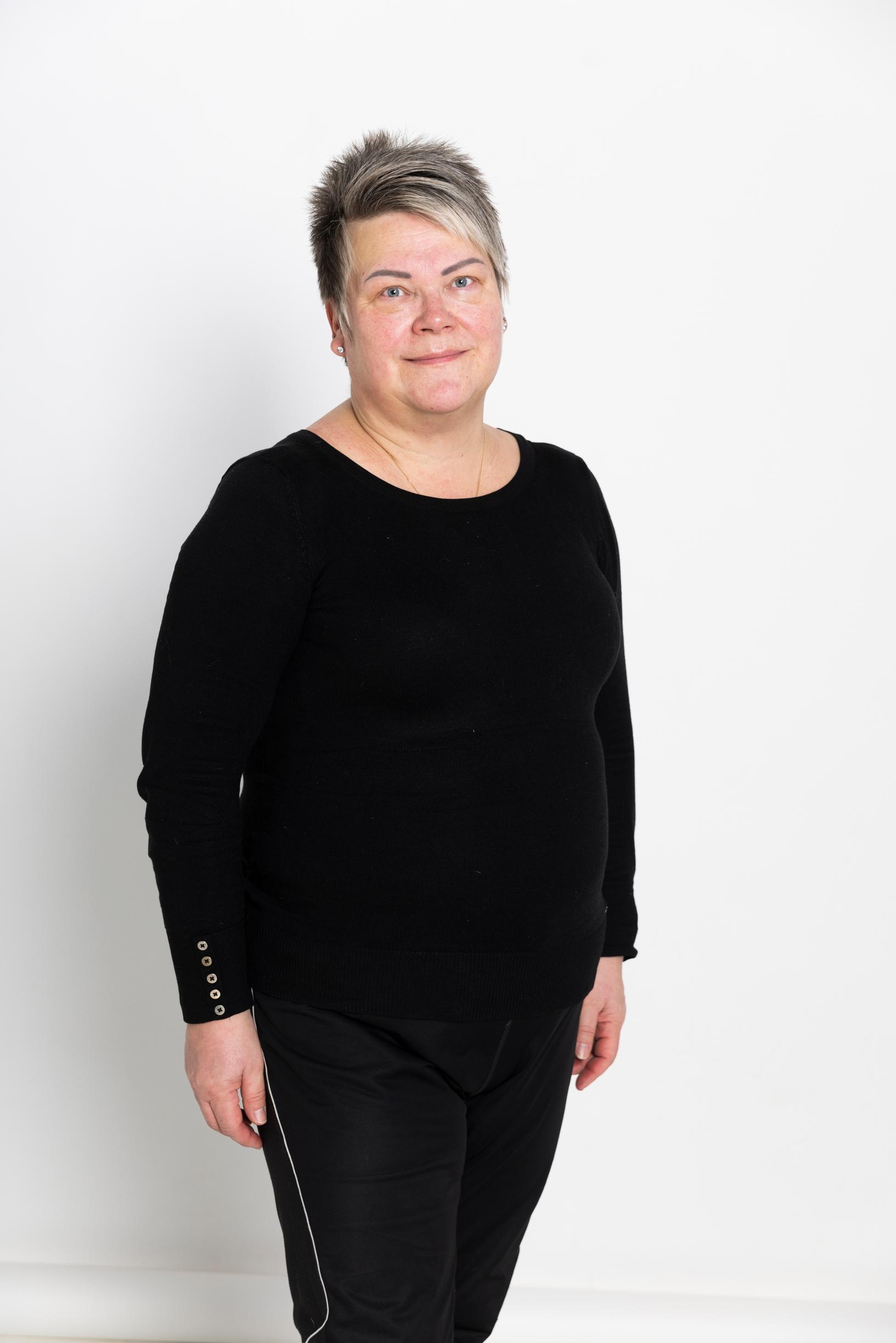 Anne omassa tyylissään.