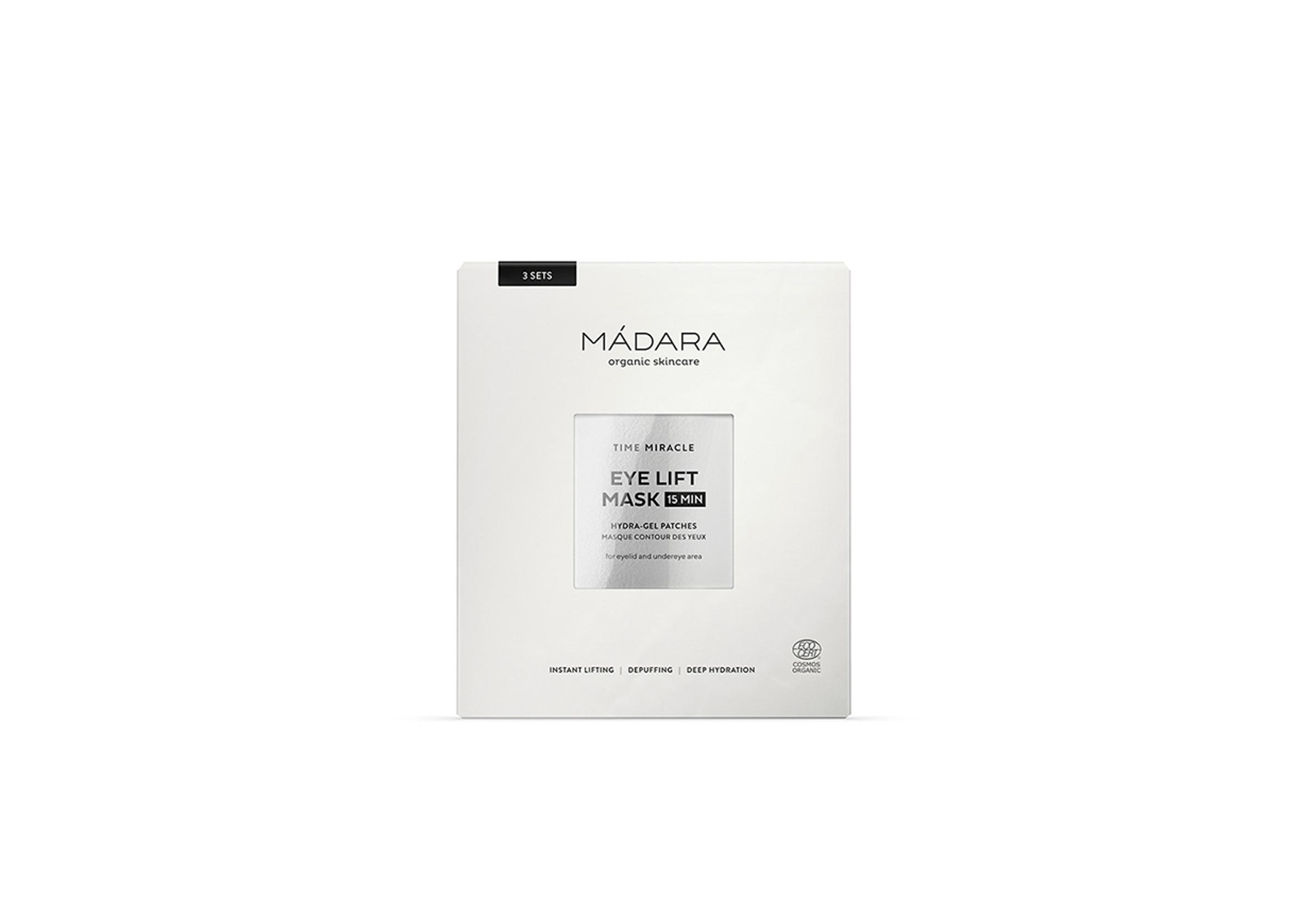Mádara Hydra Gel Eye Patches 21,90 e/3 paria.