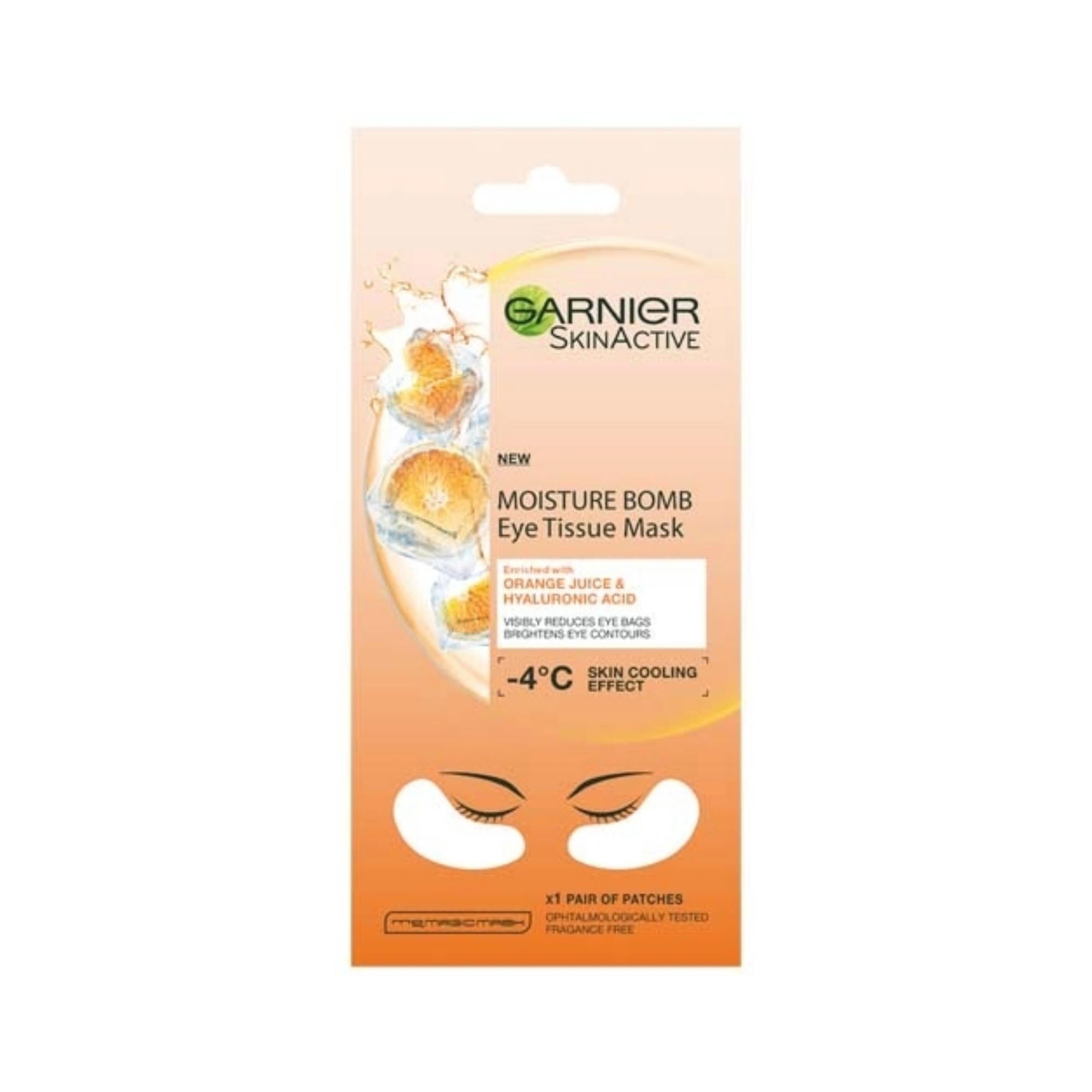 Garnier Moisture Bomb Eye Sheet Mask 2,90 e/1 pari.