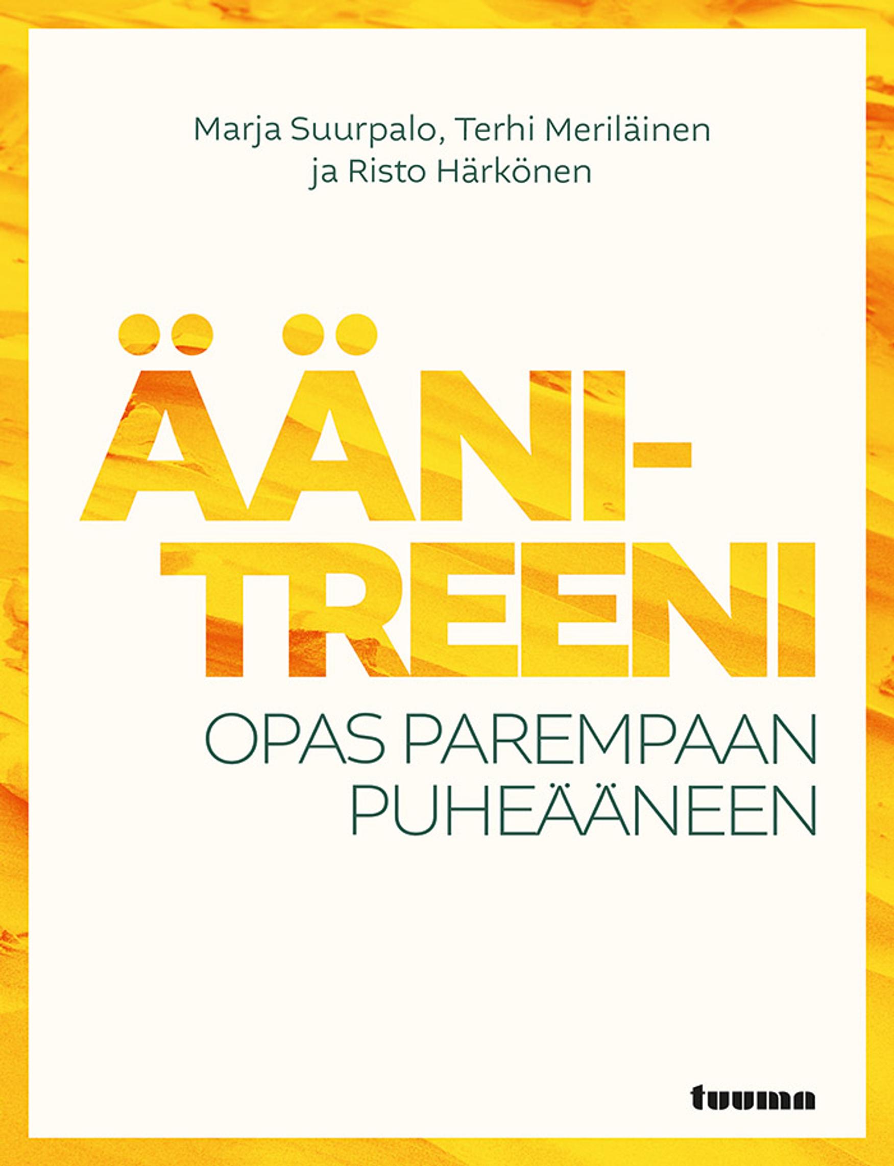 Äänitreeni-kirjan kansi