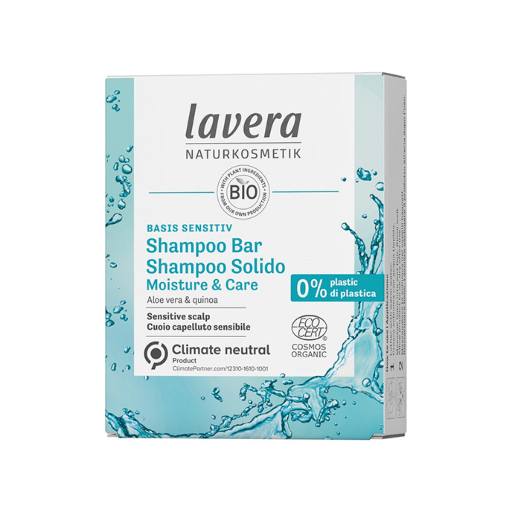 Lavera Basis Sensitive Shampoo Bar Moisture & Care 9,90 e.